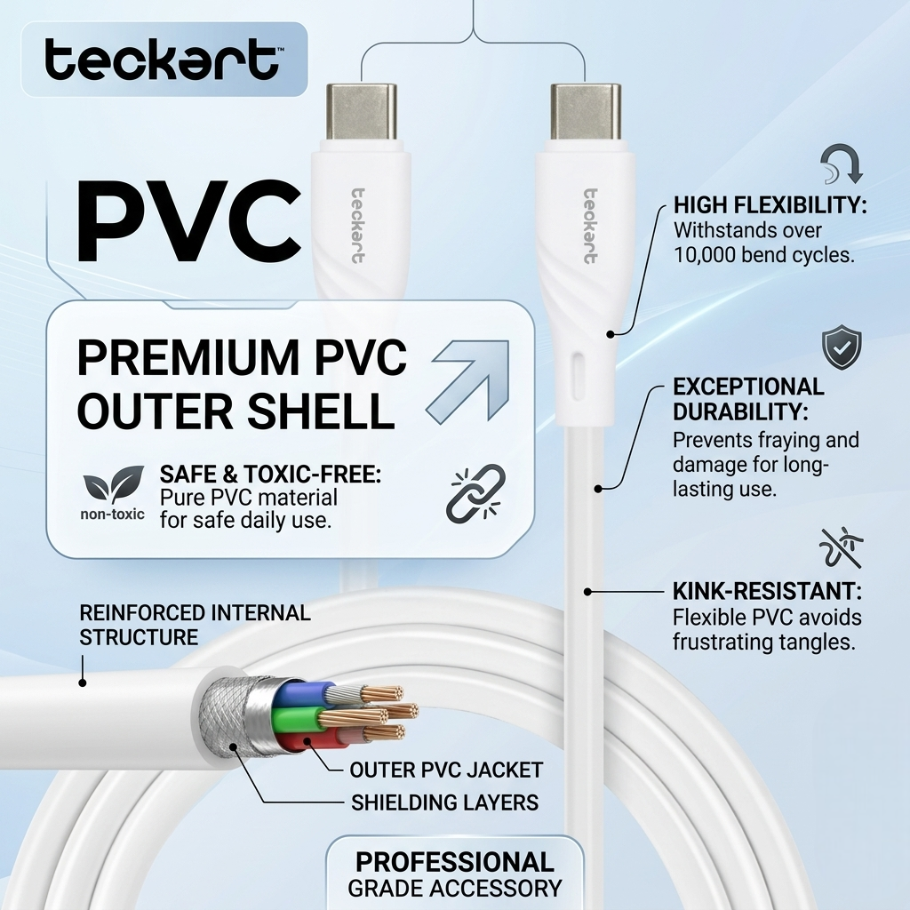 TEC53 USB C to USB C Cable - Image 5