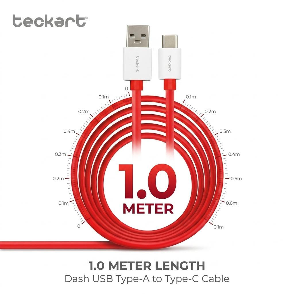 TEC54 USB Type A to USB C Cable - Image 2