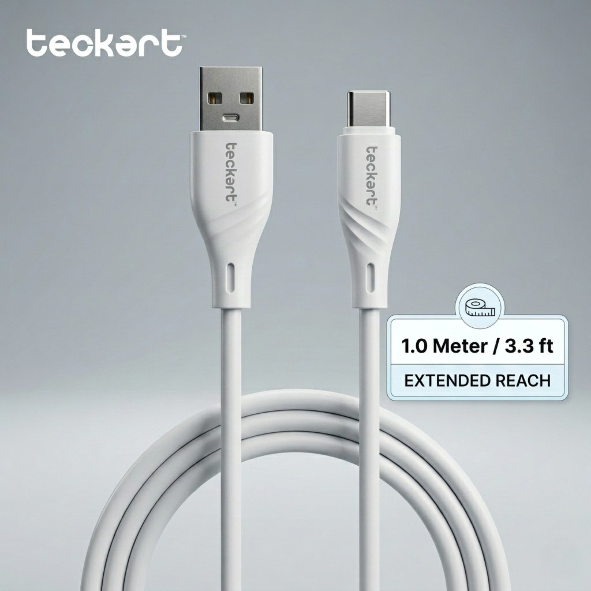 TEC57 USB Type A to Type C Cable - Image 2