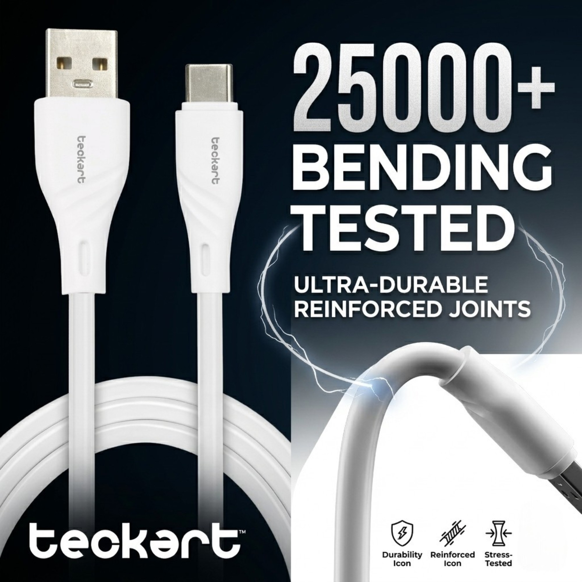 TEC57 USB Type A to Type C Cable - Image 4